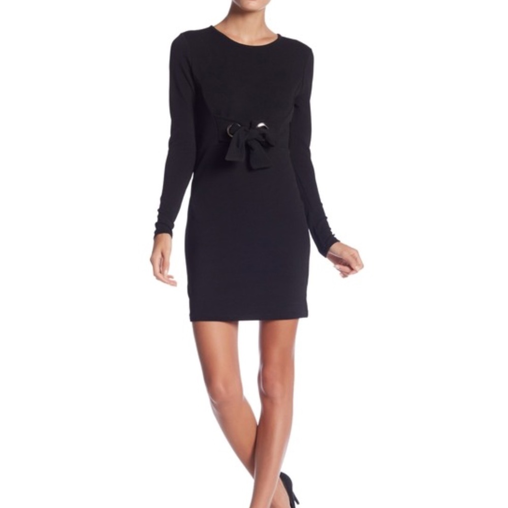 Romeo & Juliet Couture Black Bodycon Dress